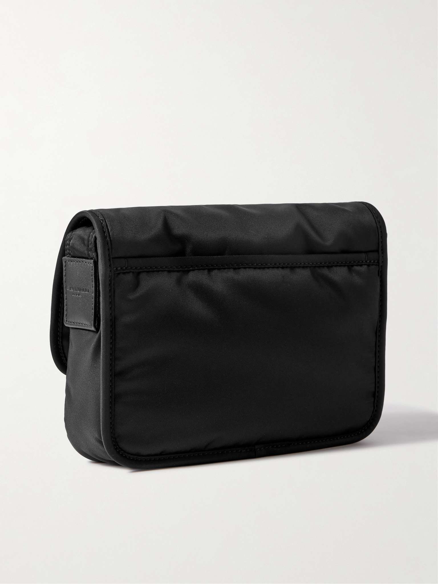 Niki Small Leather-Trimmed Shell Messenger Bag - 4