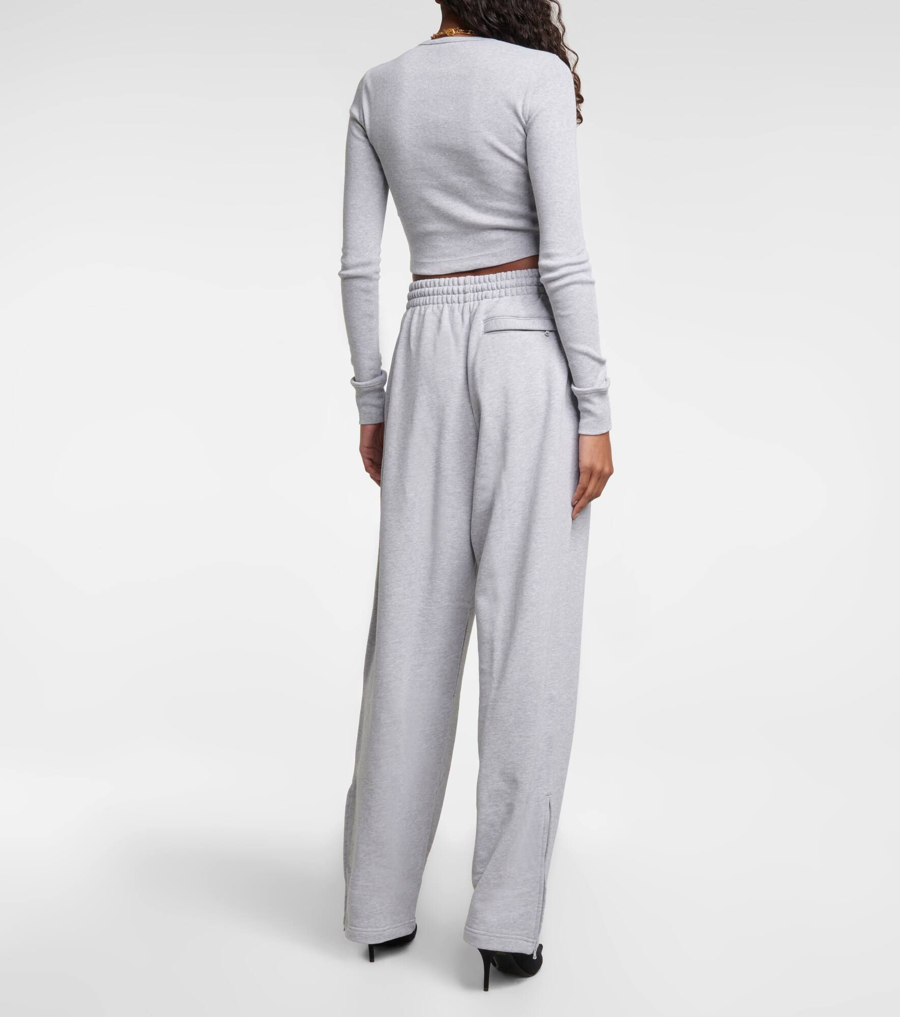 x Hailey Bieber cotton-blend top - 3