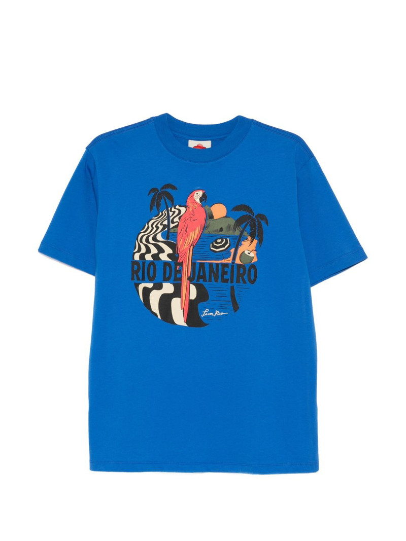 parrot-graphic T-shirt 1