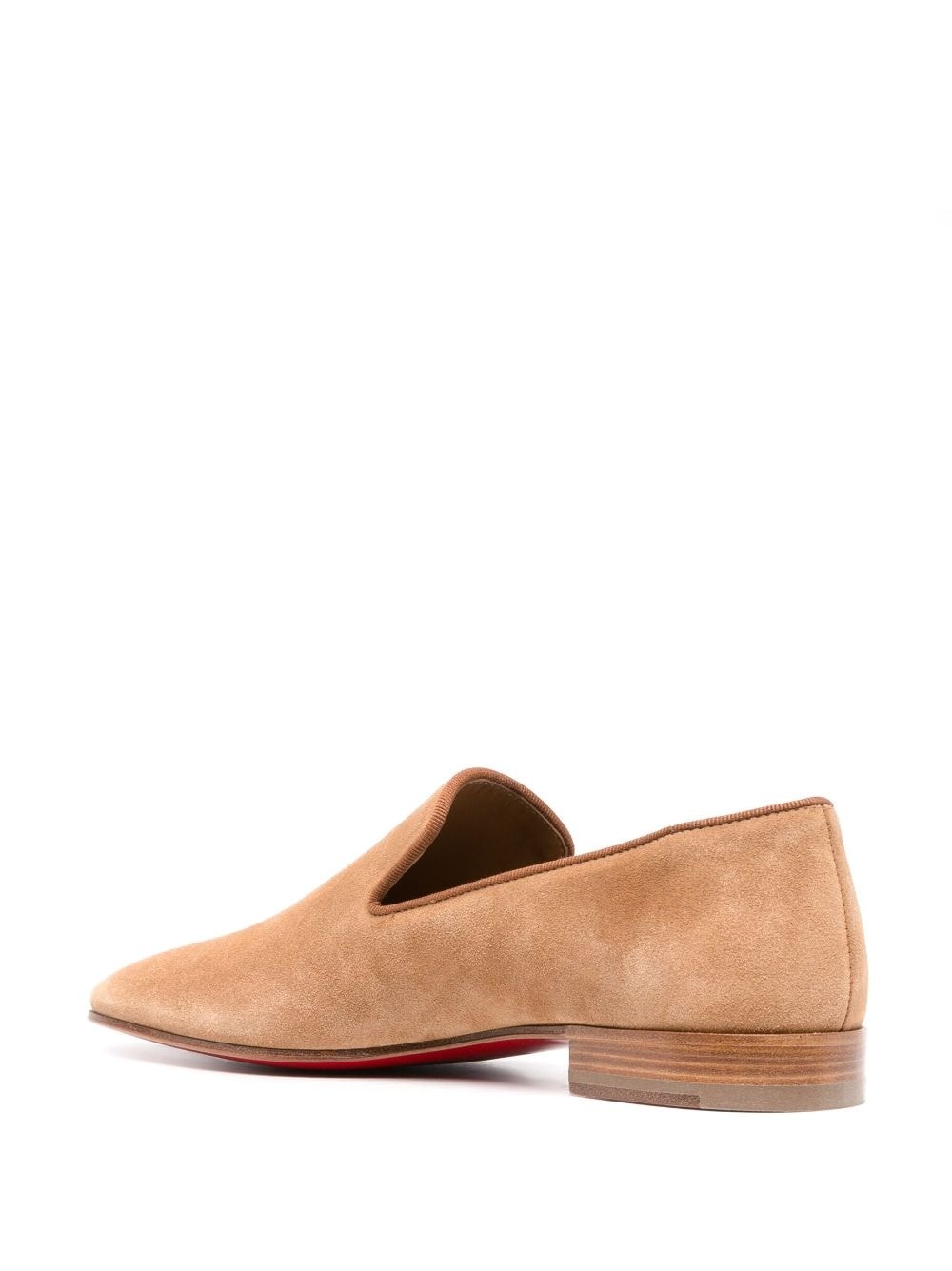 flat suede loafers - 3