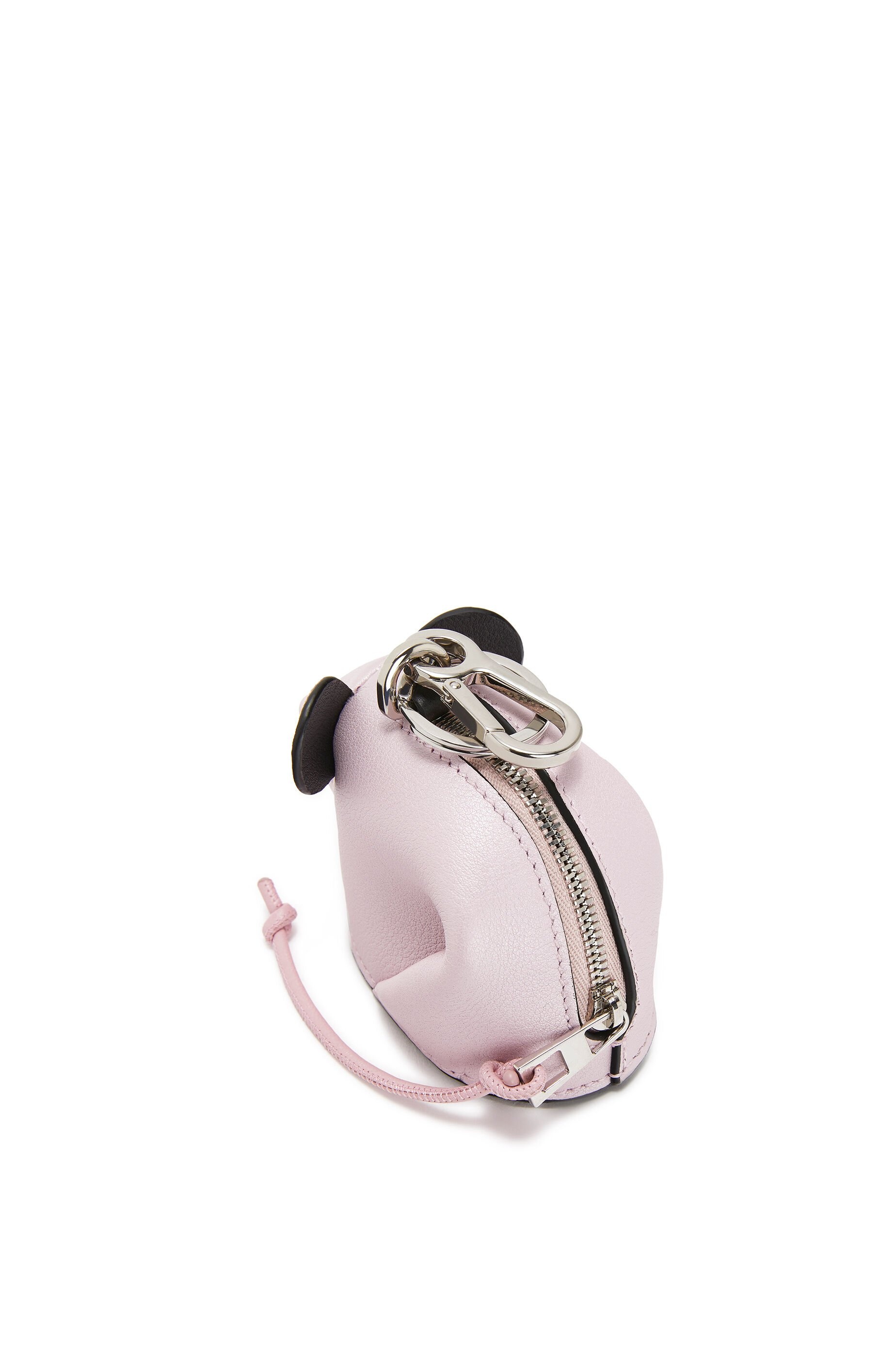 Mouse charm in pearlized calfskin - 3