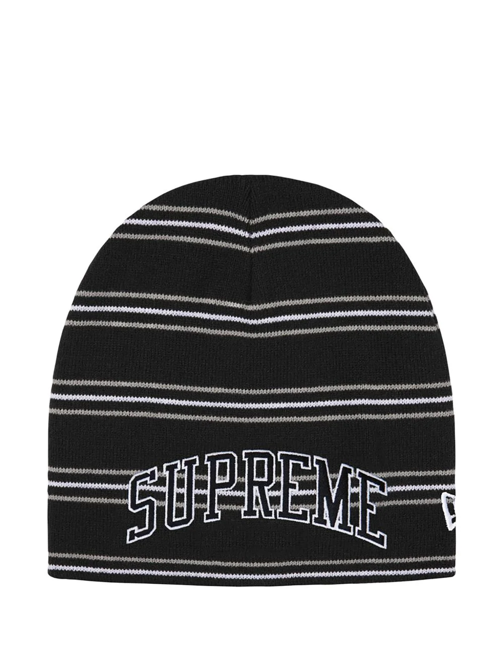 x New Era striped beanie hat - 1