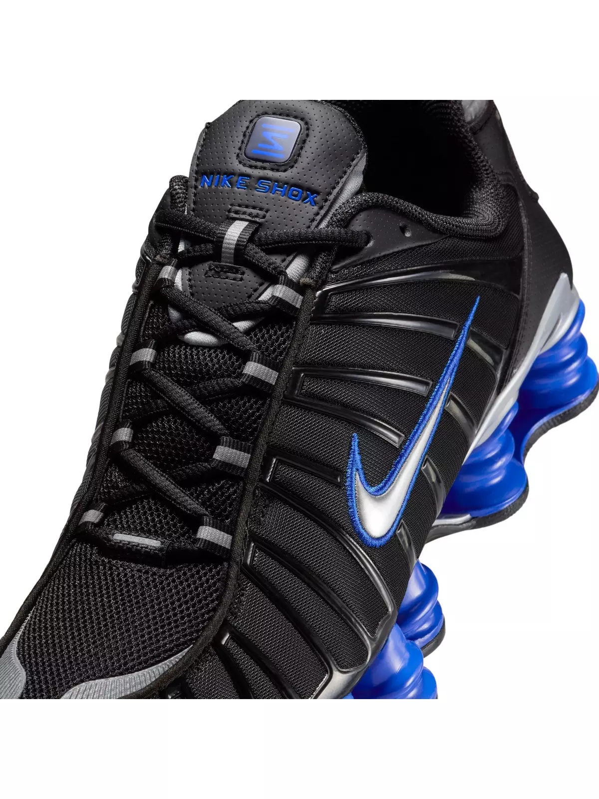 Shox TL "Black/Metallic Silver/Racer Blue" Men's Shoe - 9
