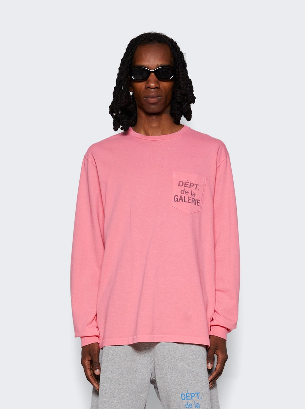 French Long Sleeve T-Shirt Salmon - 3