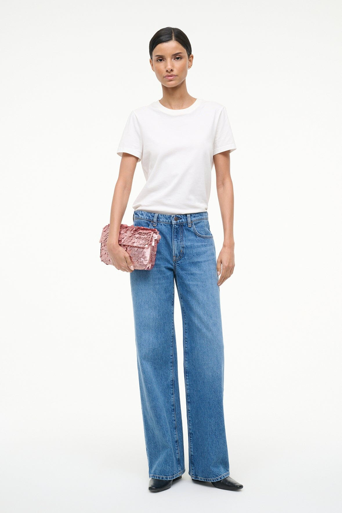 STAUD TIMMY SHOULDER BAG CHERRY BLOSSOM - 6