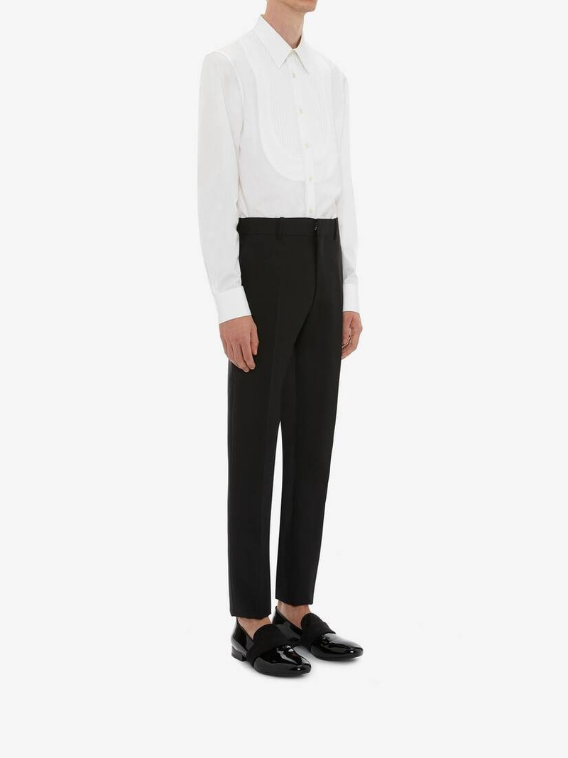 Tuxedo Shirt in White 3