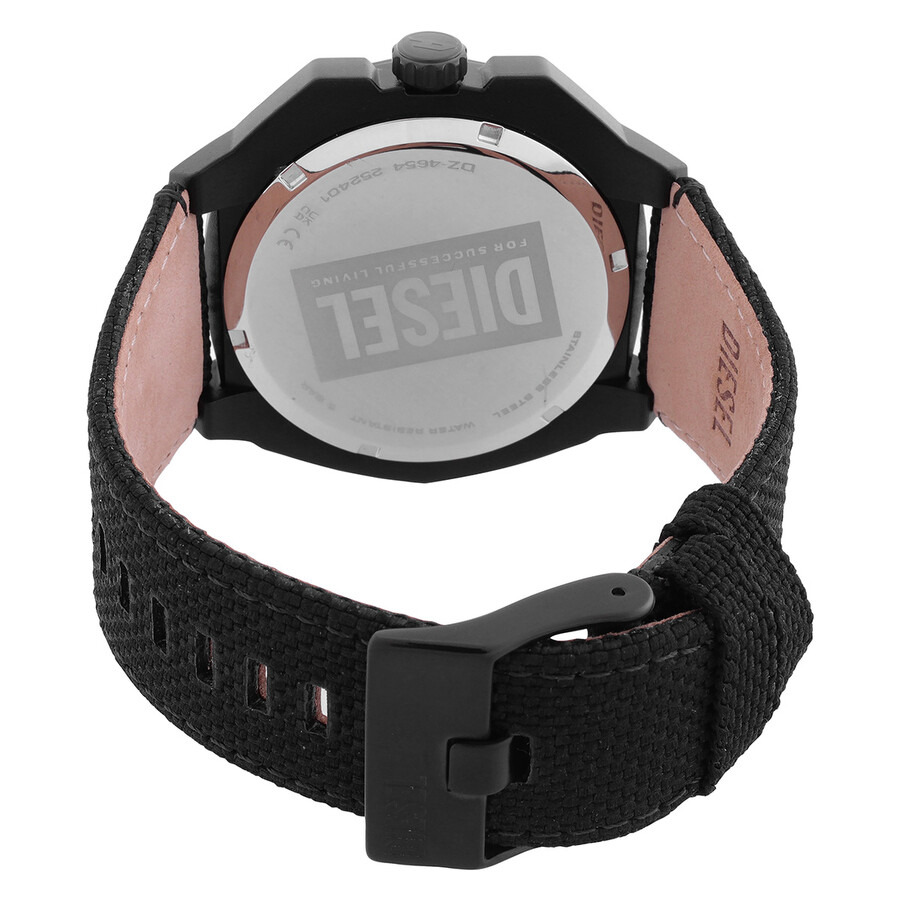 Diesel Framed Solar-Powered Black Dial Men's Watch DZ4654 - 3