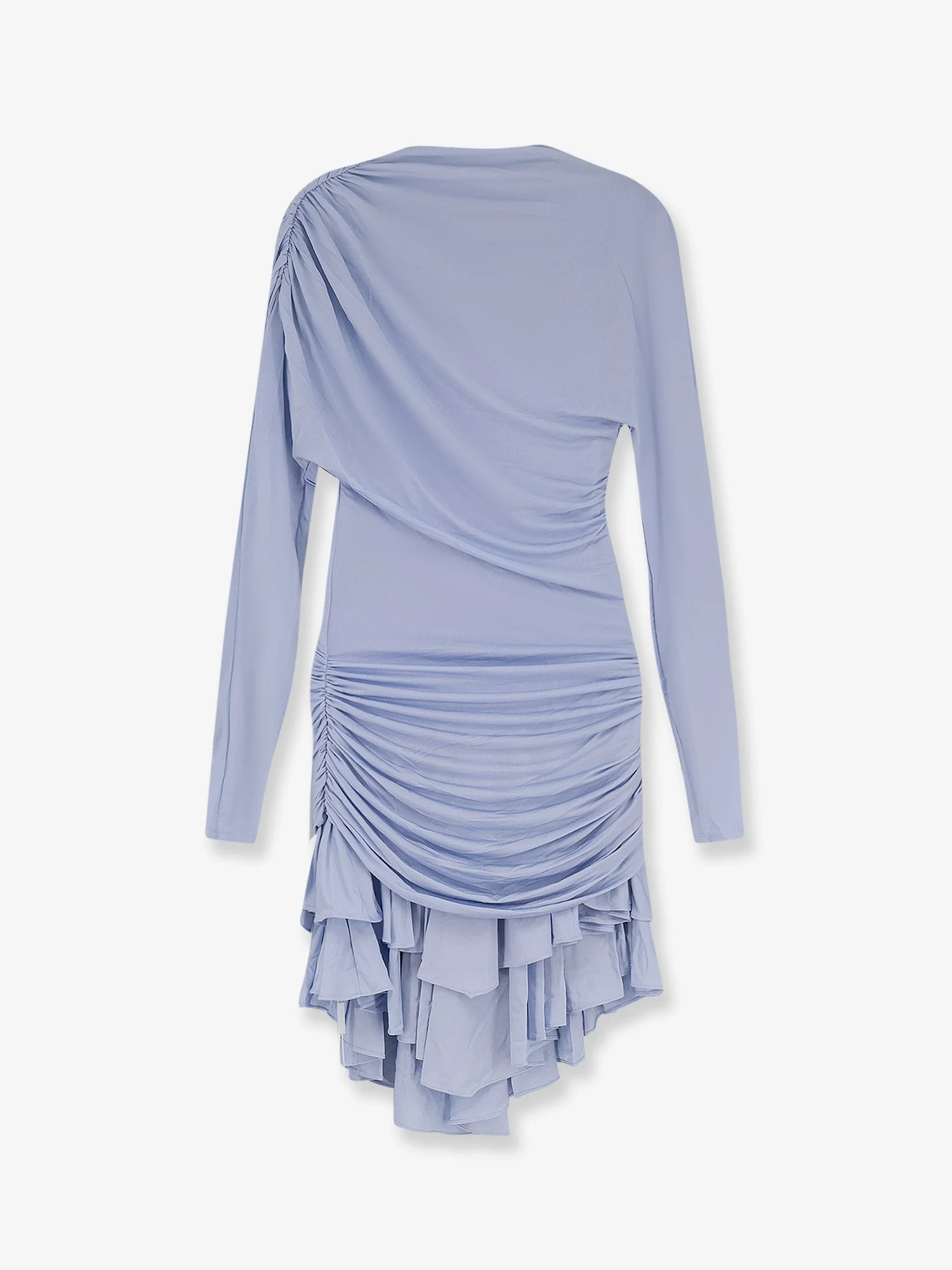 Self Portrait Gathered Jersey Mini Dress - 1