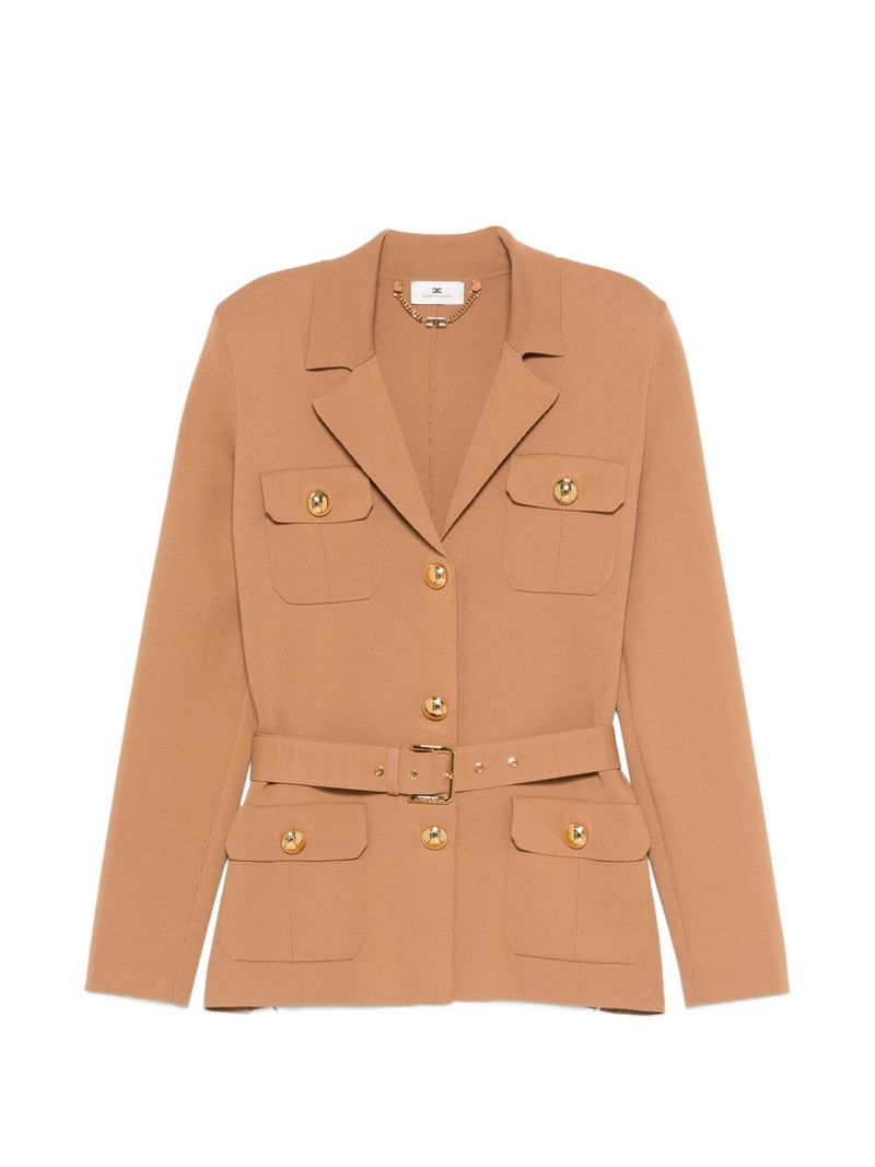 button belted jacket 1