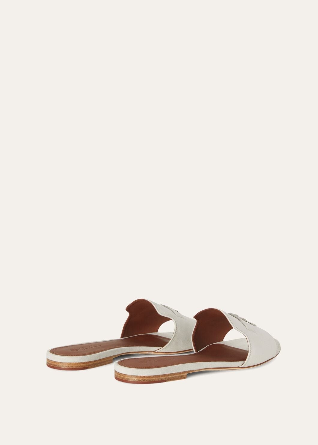 サンダル・ミュール Loro Piana Summer Charms Flat Suede Sandals Loro Piana - Summer Charms flat suede sandals Loro Piana