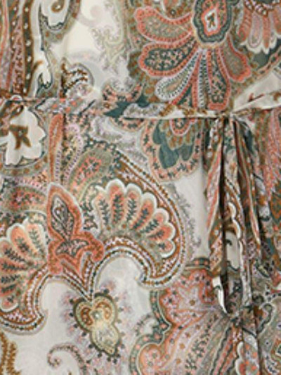 VERONICA BEARD Dria paisley-pattern midi dress outlook