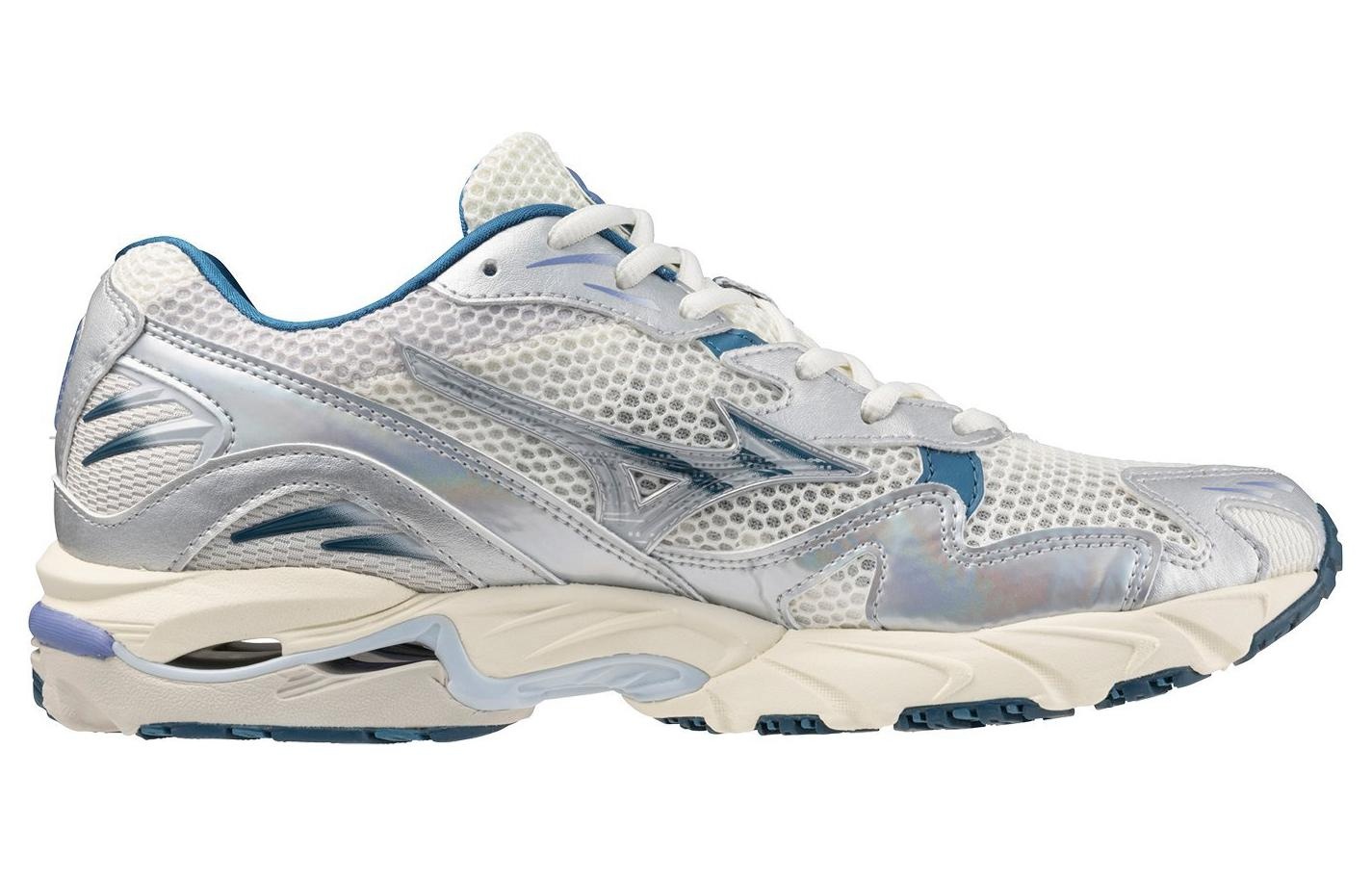 Mizuno Wave Rider 10 'White Silver Blue' D1GA243101 - 2