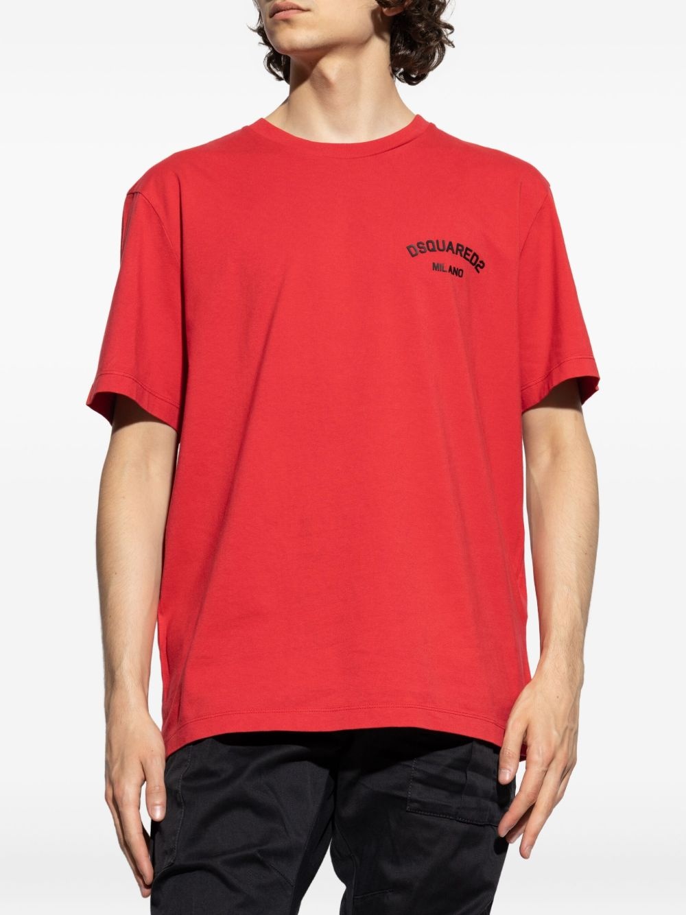 logo-print t-shirt - 3