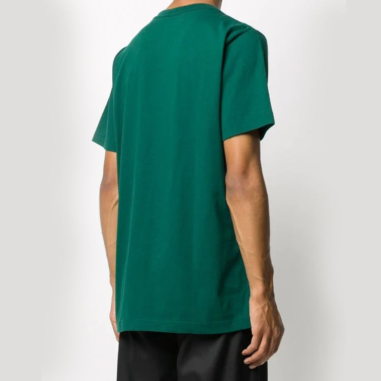 Off-White Mini logo Short Sleeve Green OMAA027E20JER0015701 - 3