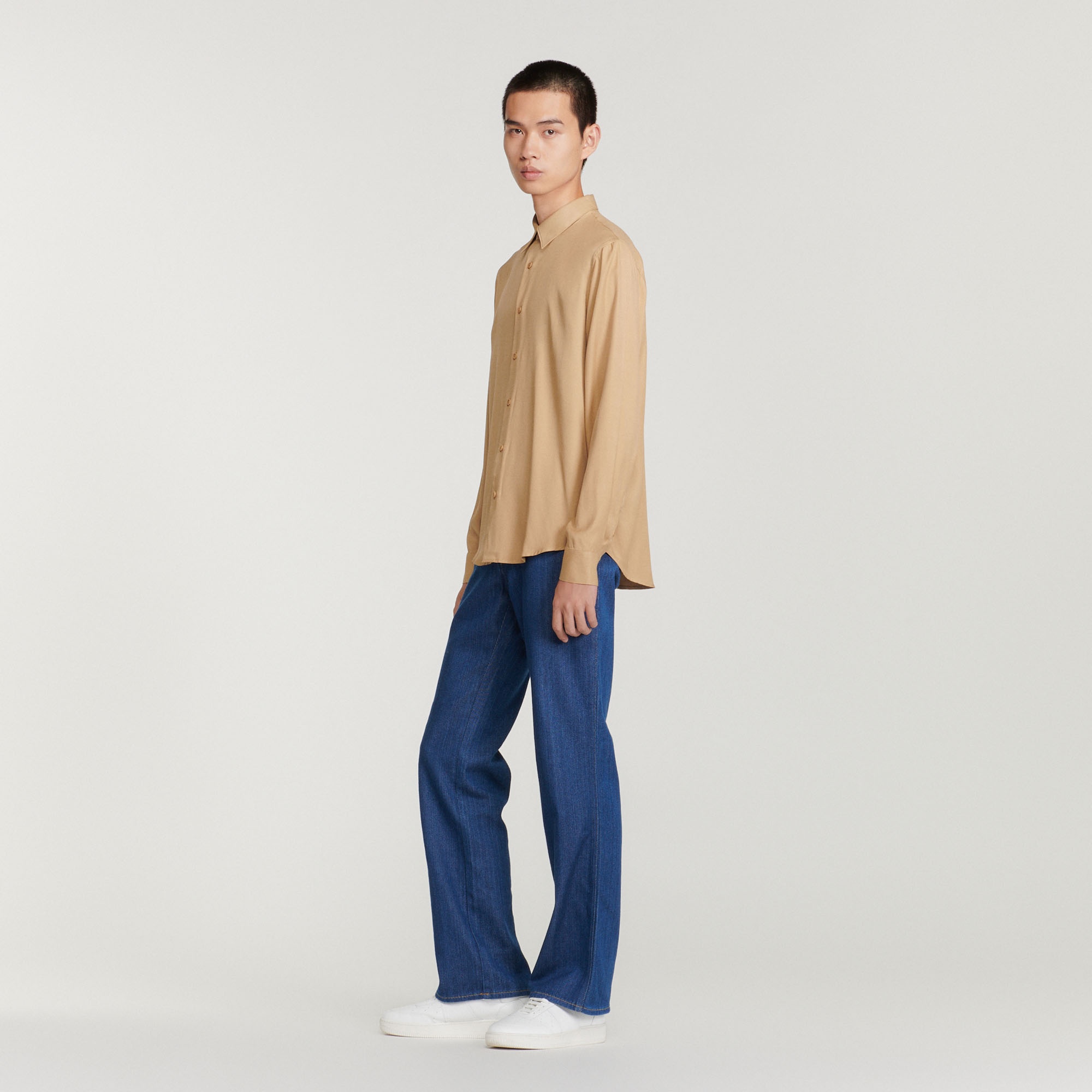Flowing long-sleeved shirt - 7