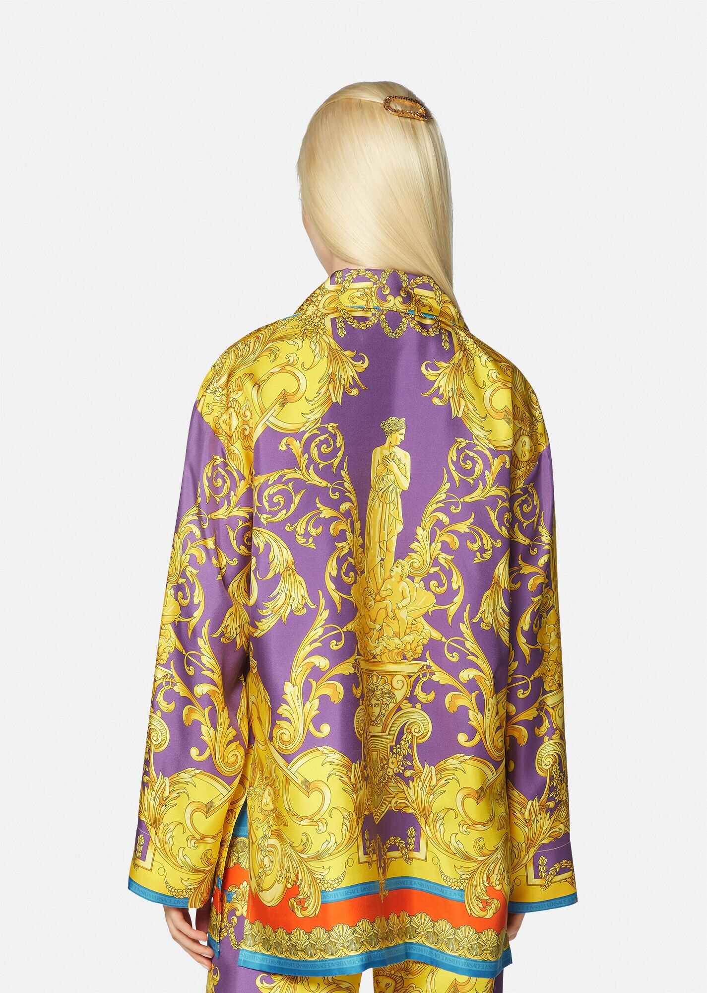Barocco Goddess Silk Overshirt - 3