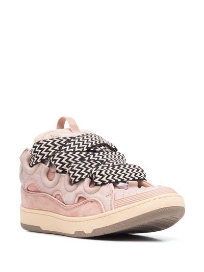 Lanvin chunky lace-up sneakers outlook