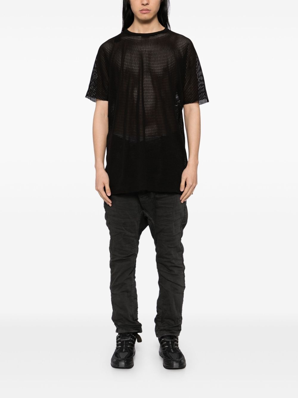 drop-crotch trousers - 2