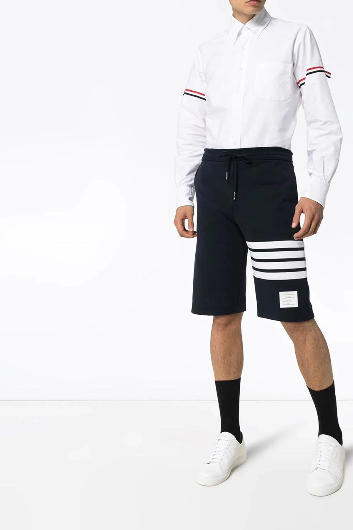 Thom Browne Men '4 Bar’ Bermuda Shorts - 2