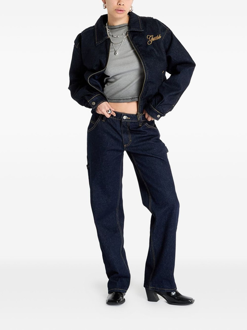 GUESS USA logo-embroidered jacket outlook