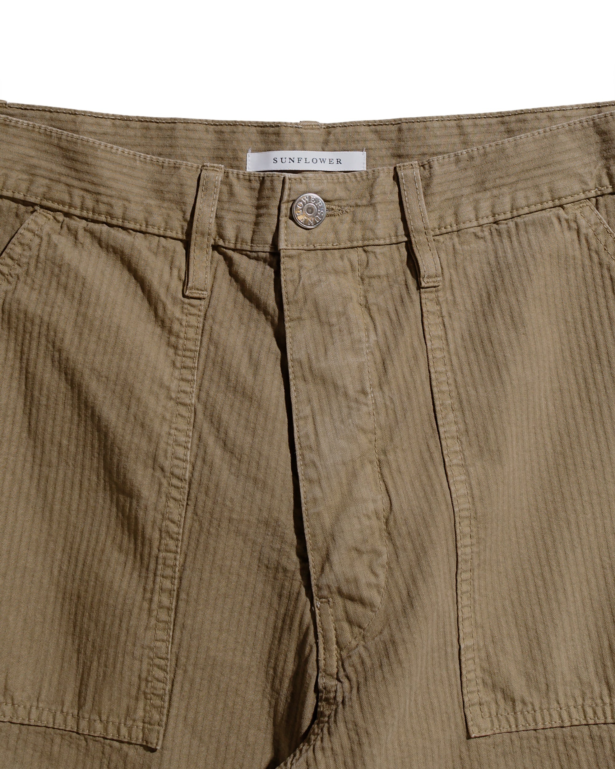 Wide Twist Work Short Light Brown - 5
