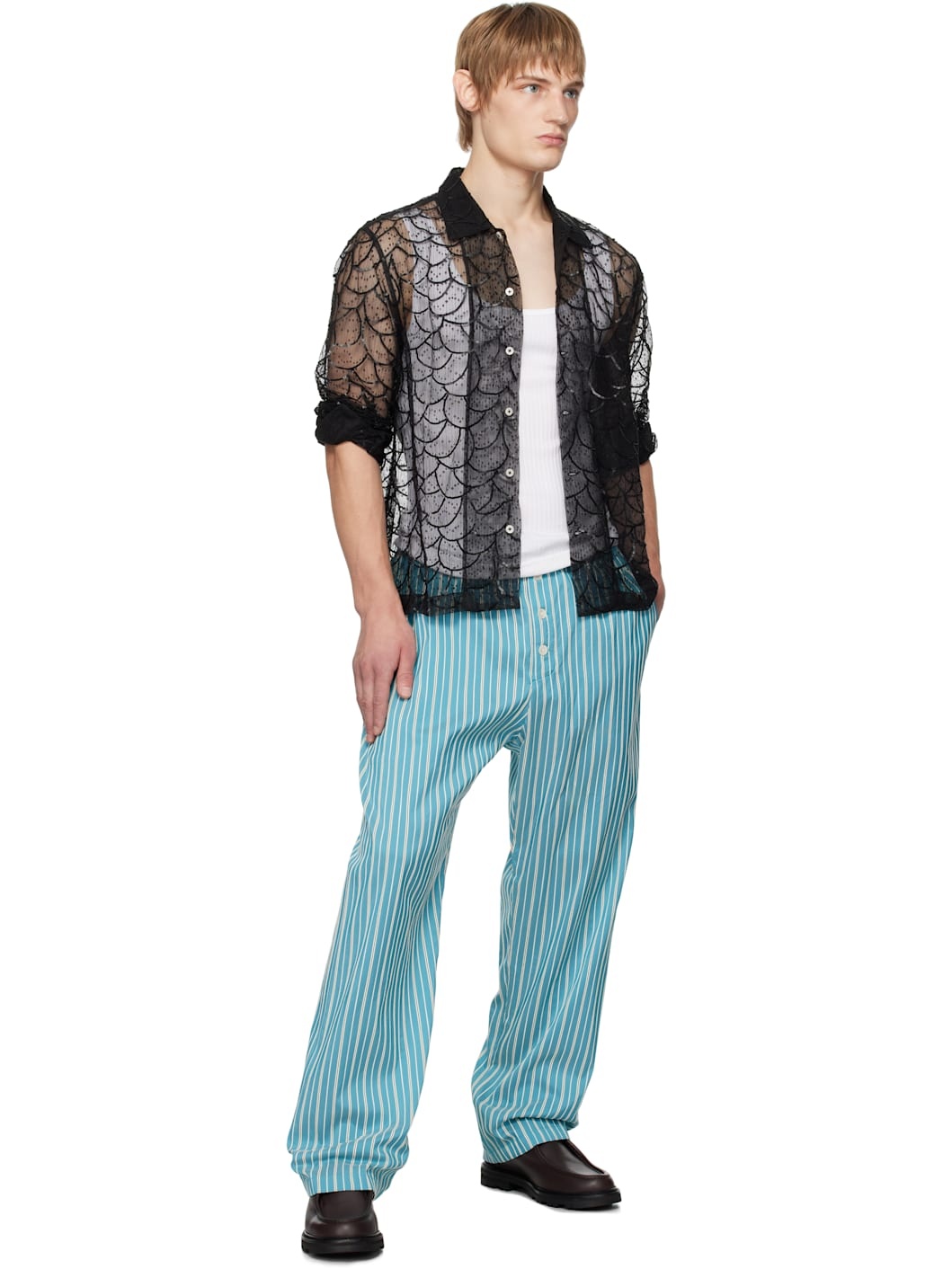 Black Pewter Shoal Long Sleeve Shirt - 4