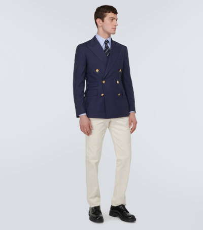 Ralph Lauren Gregory tailored wool blazer outlook