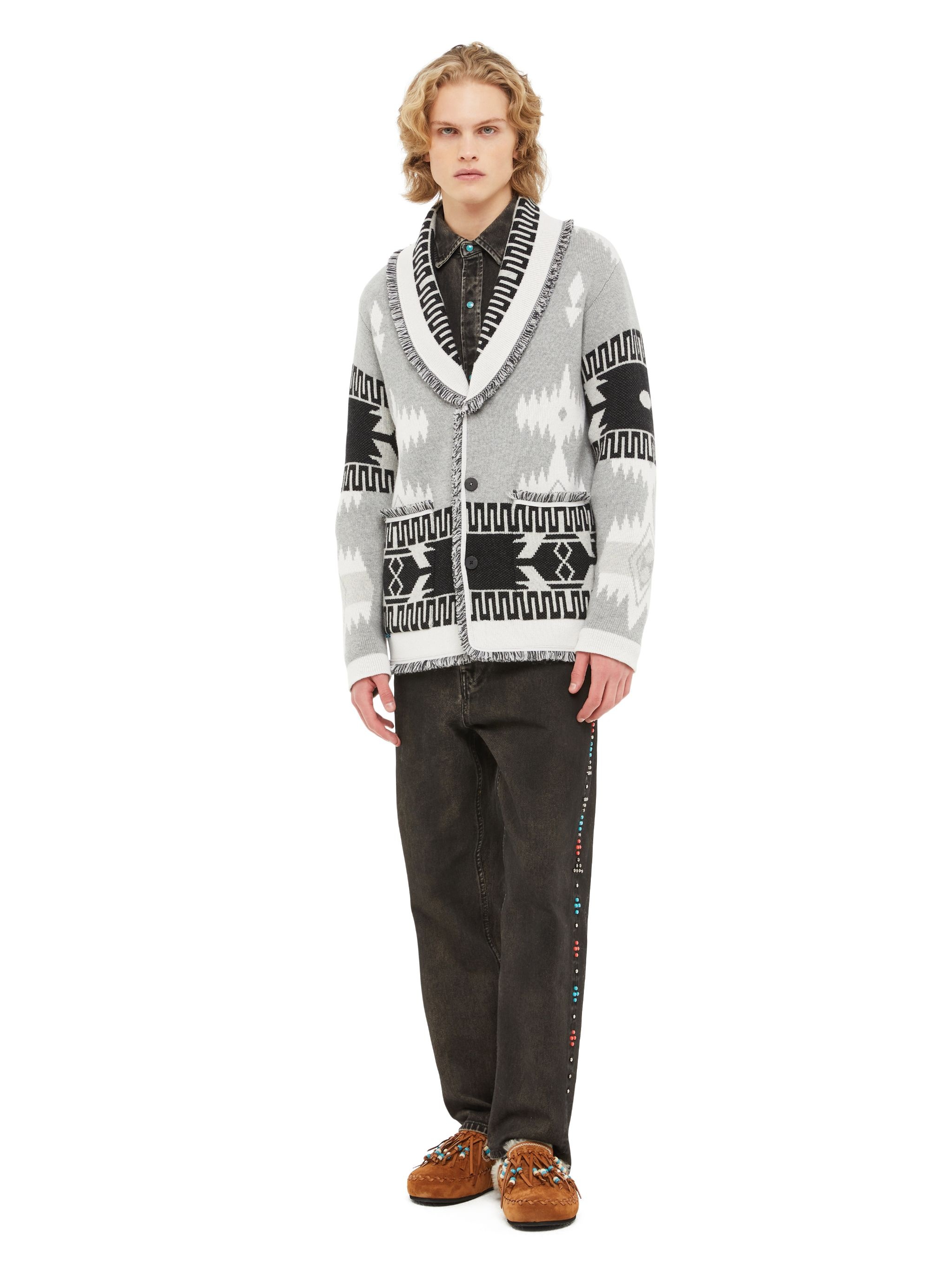 Icon Jacquard Cardigan - 4