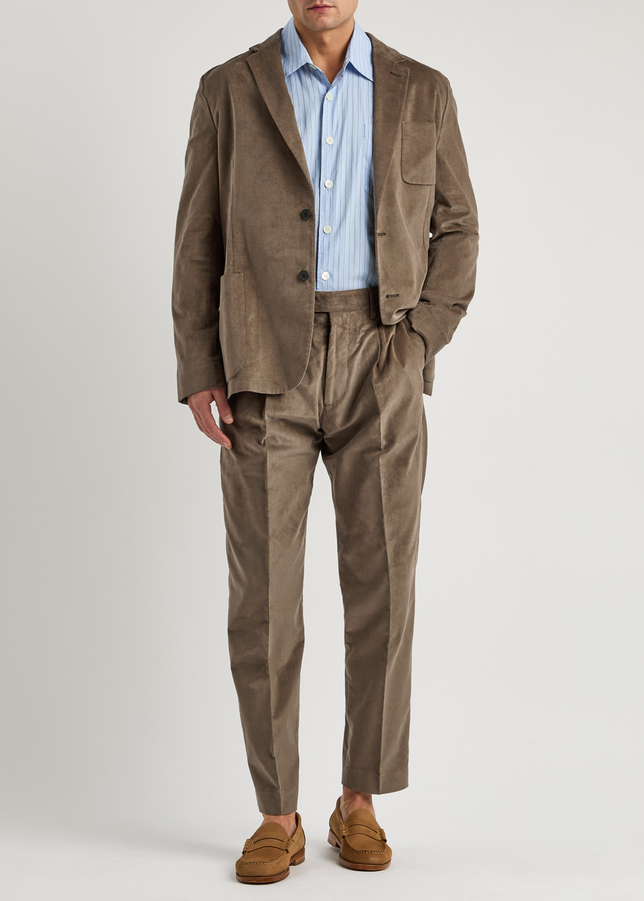Paul Smith Tapered-leg Corduroy Trousers - 4