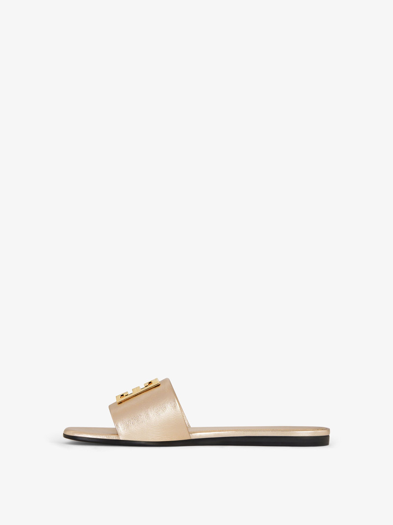 Givenchy 4G FLAT MULES IN 4G LUREX EMBROIDERY outlook
