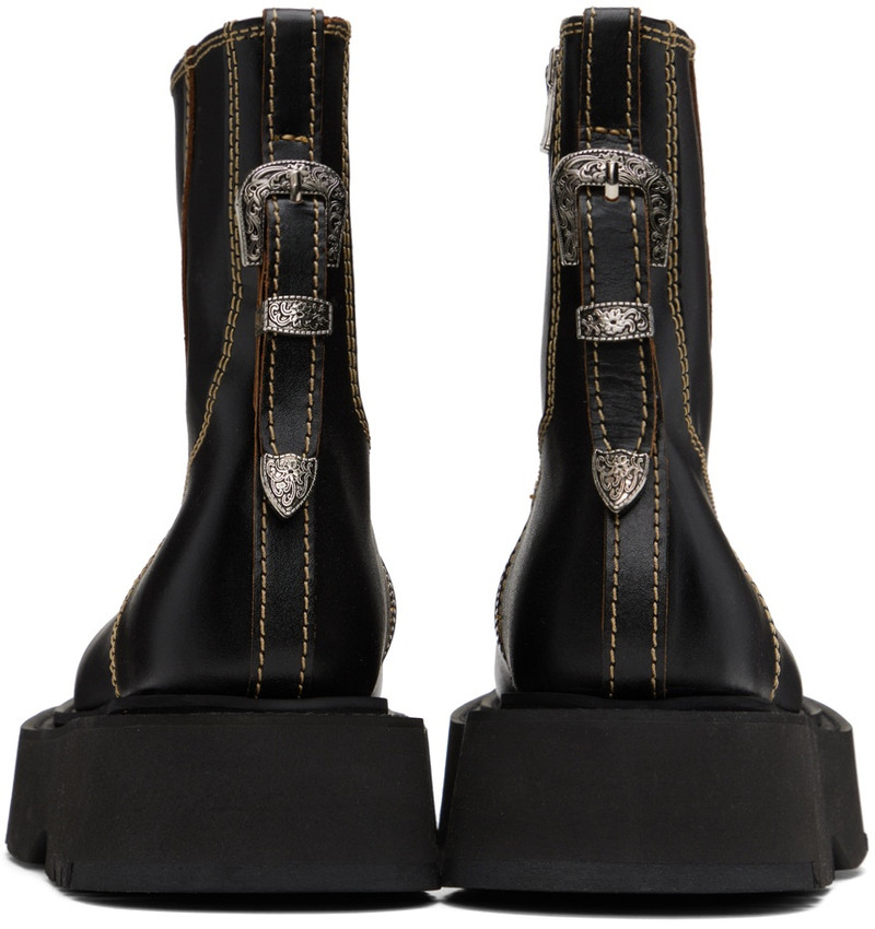 Andersson Bell Black Fia Ankle Boots outlook