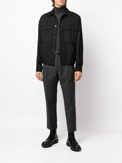 Neil Barrett cropped tailored trousers outlook