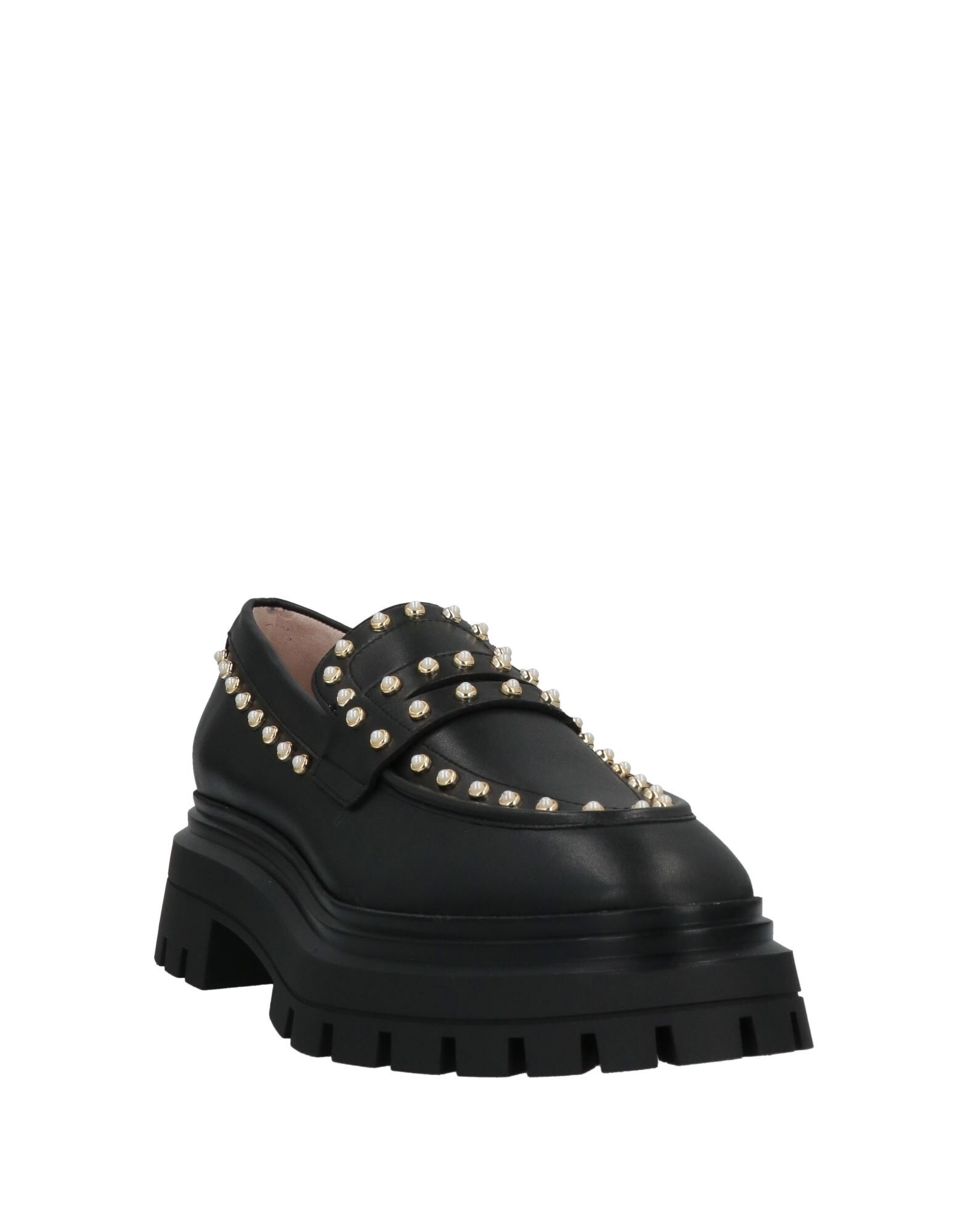 Black Women's Loafers - 2