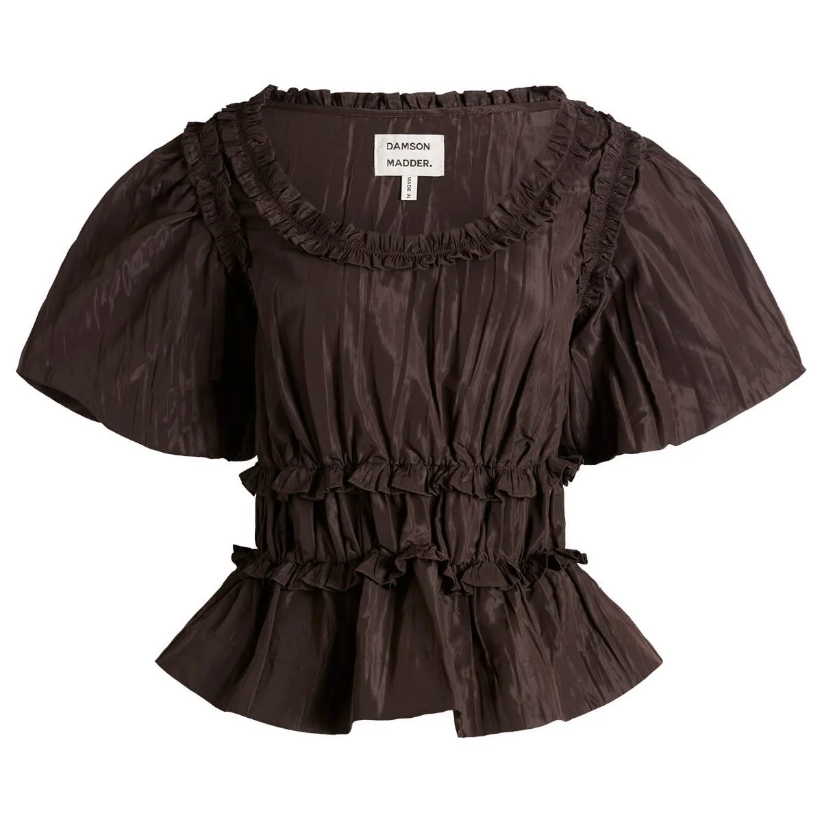 Damson Madder Everly Ruffle Blouse Presented By END. - 1