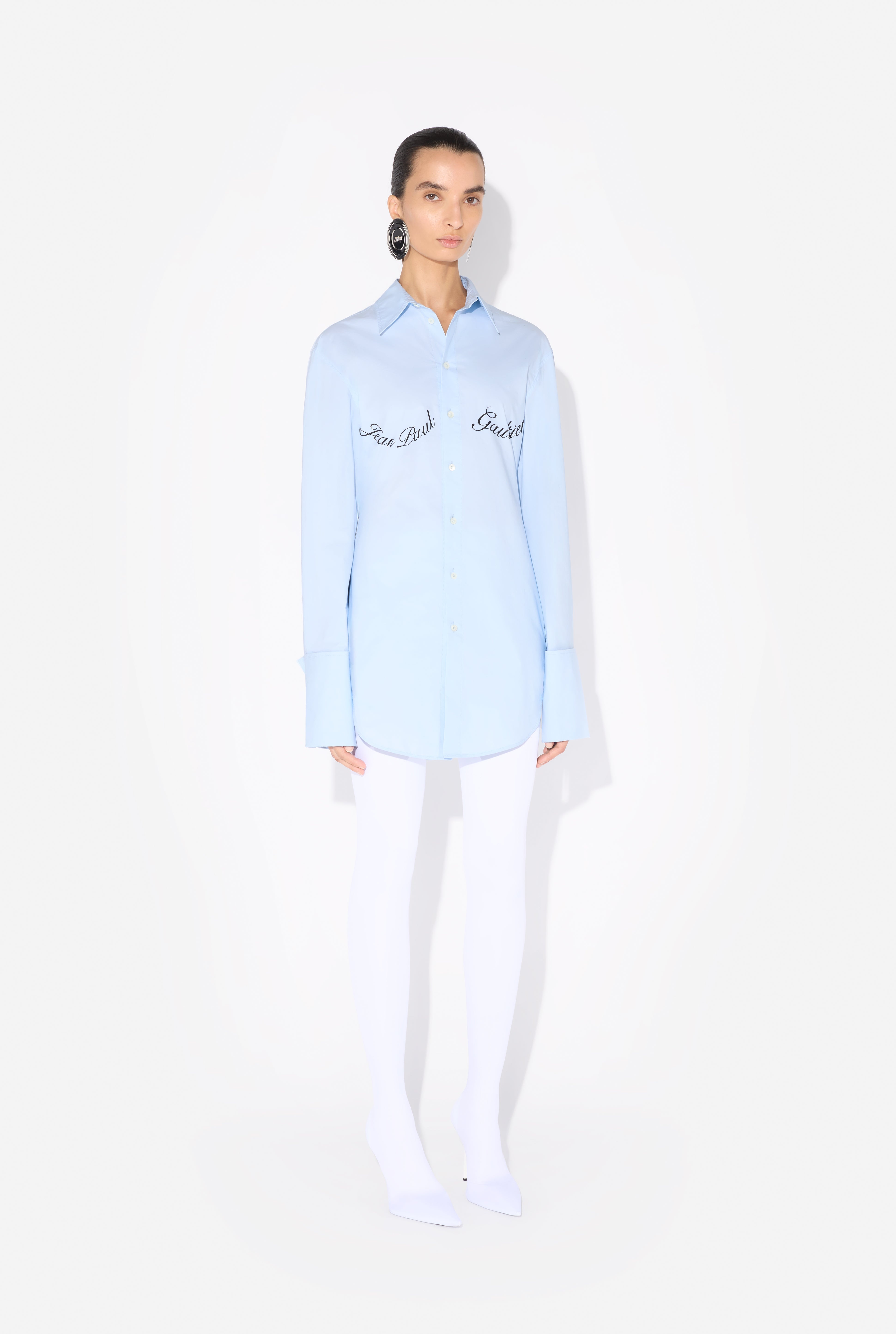 Jean Paul Gaultier THE BLUE JEAN PAUL GAULTIER PRINT SHIRT