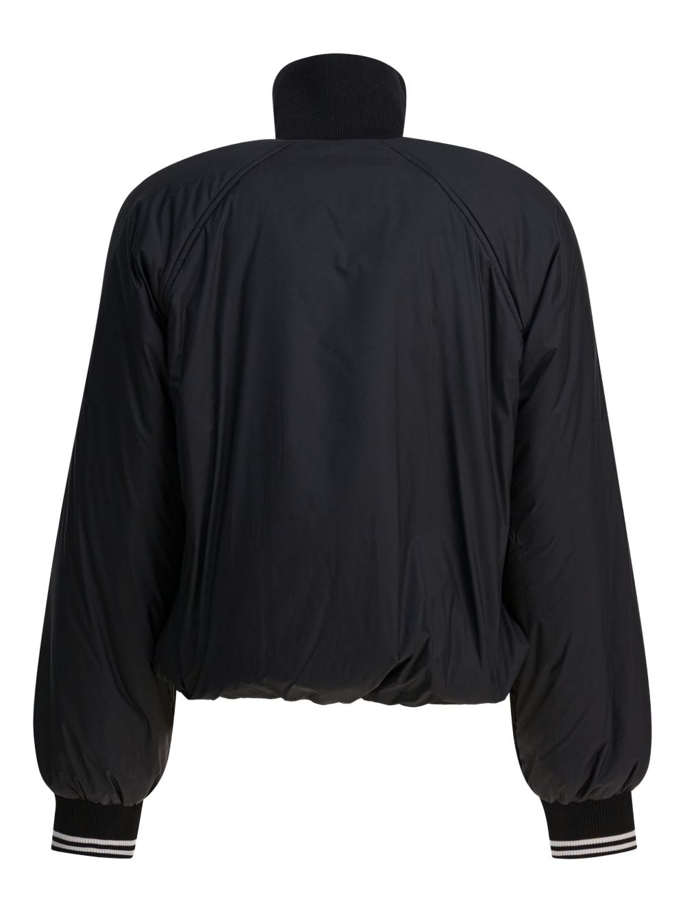 high-neck zip-front jacket - 2