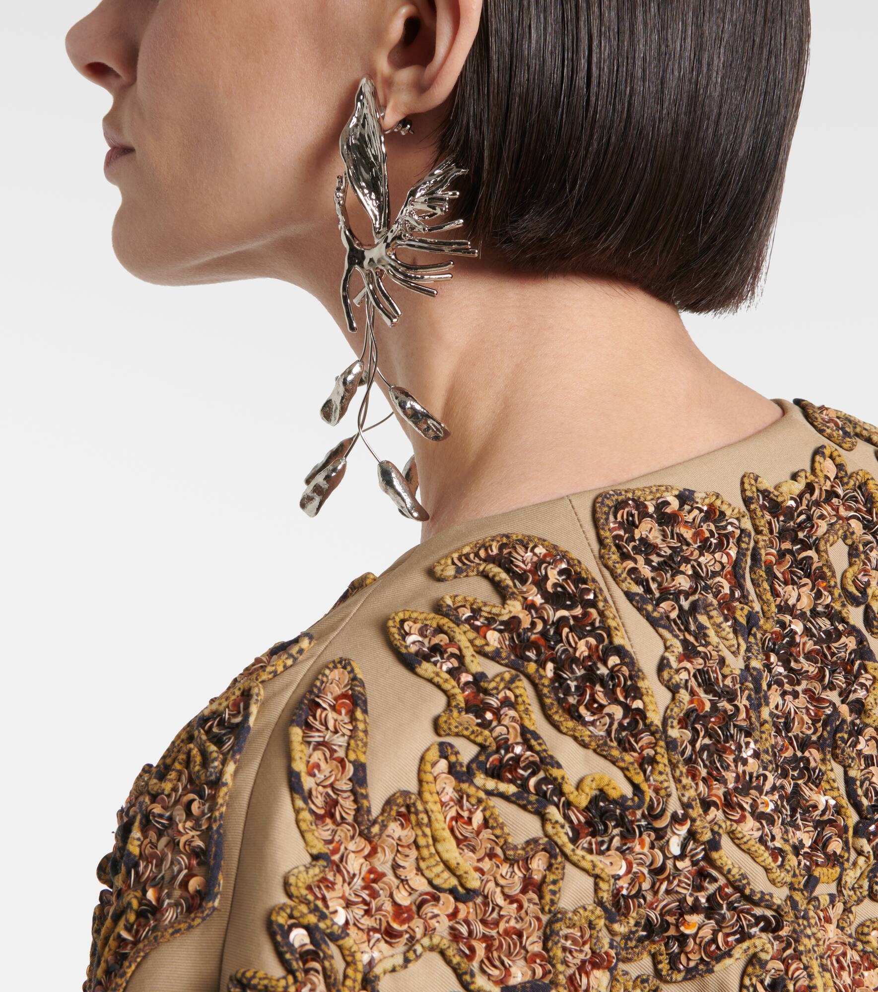 Exotic Flower earrings - 6
