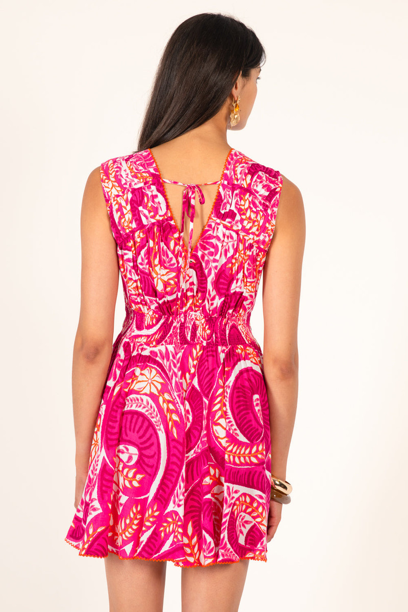 Mini Dress Ciao - Pink Holy Snake 5