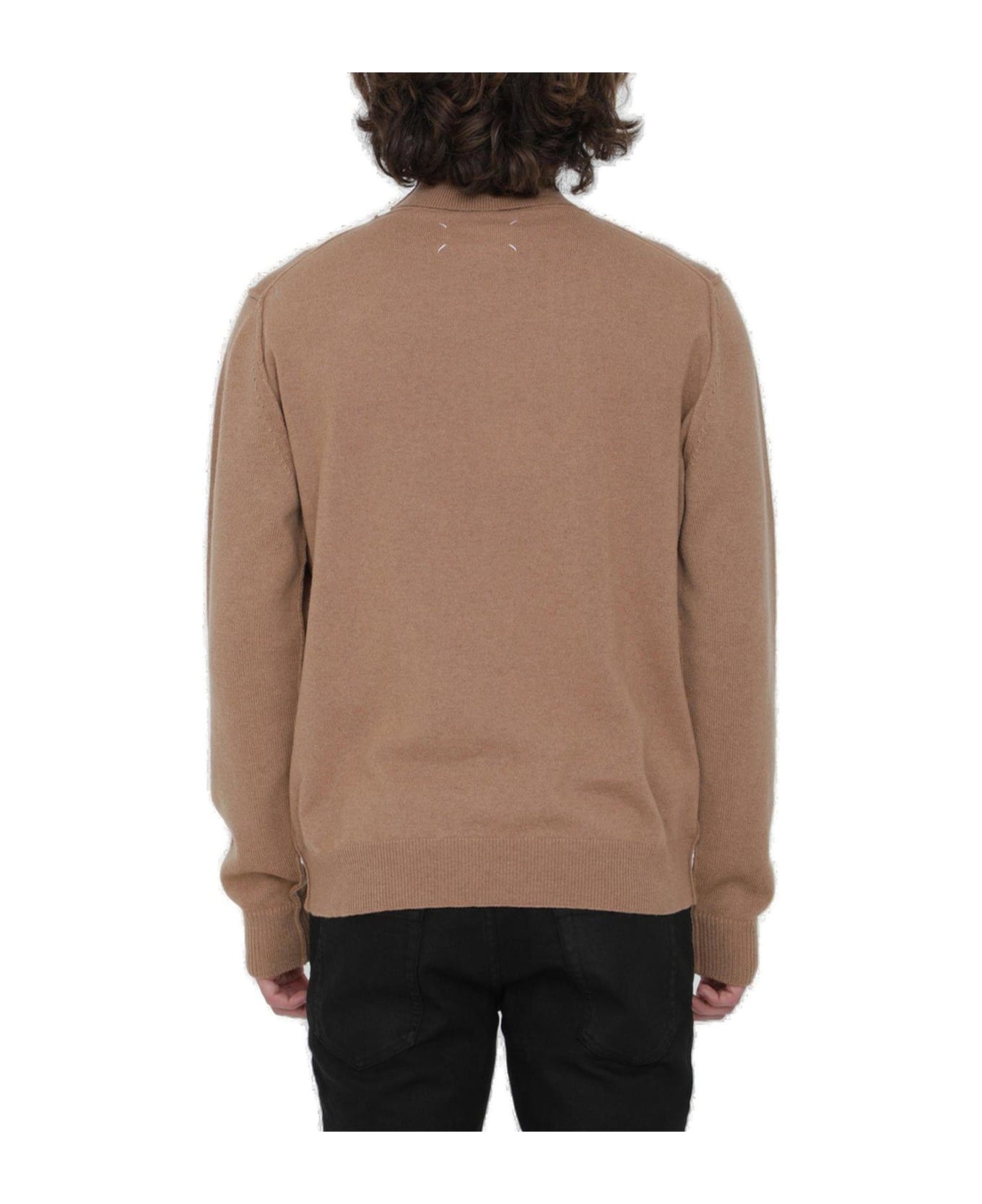 High-neck Cashmere Sweater - 2