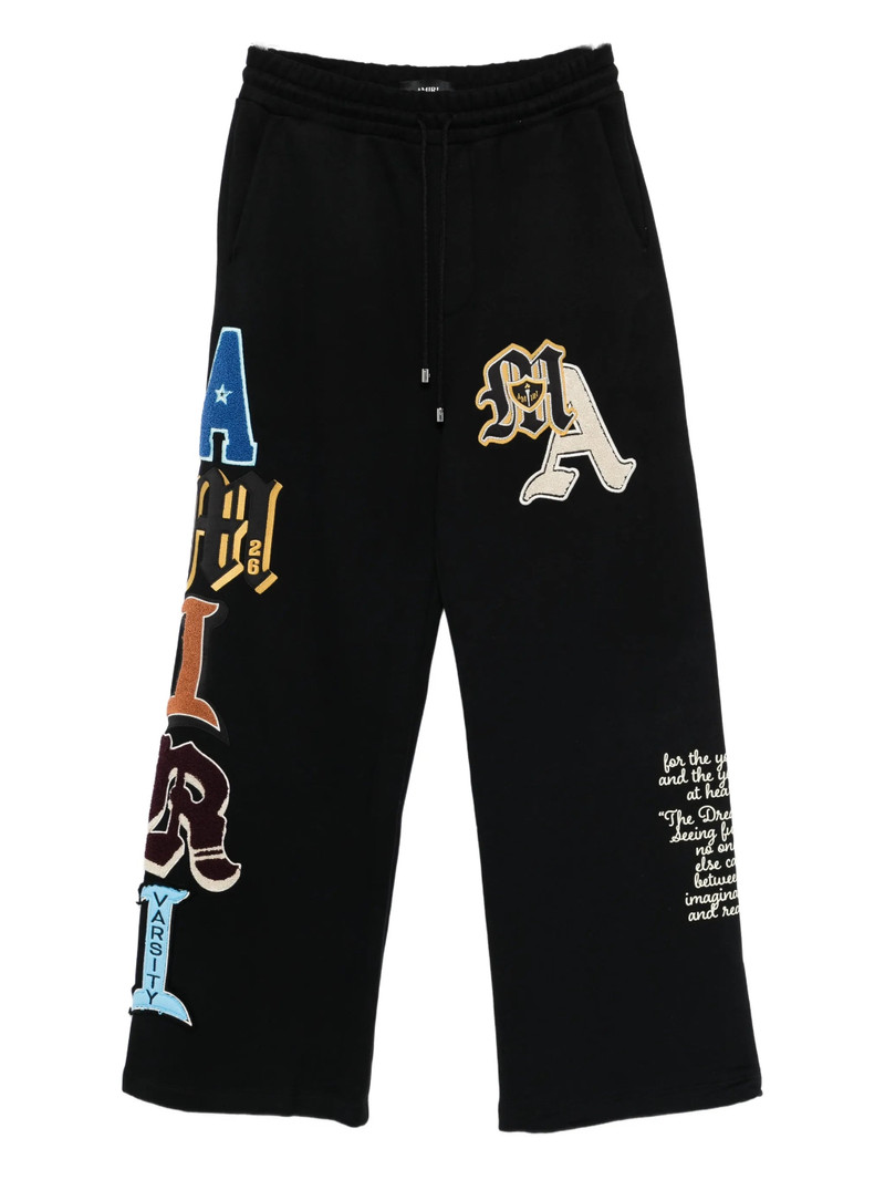 Amiri Applique Track Pants 1
