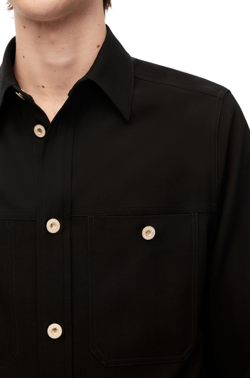 Overshirt in wool 5