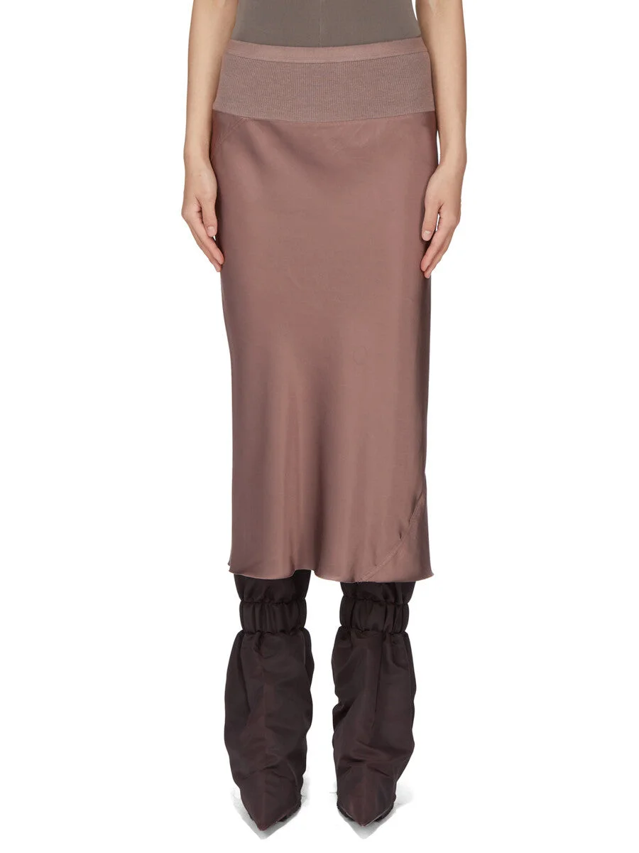 KNEE BIAS SKIRT - 1