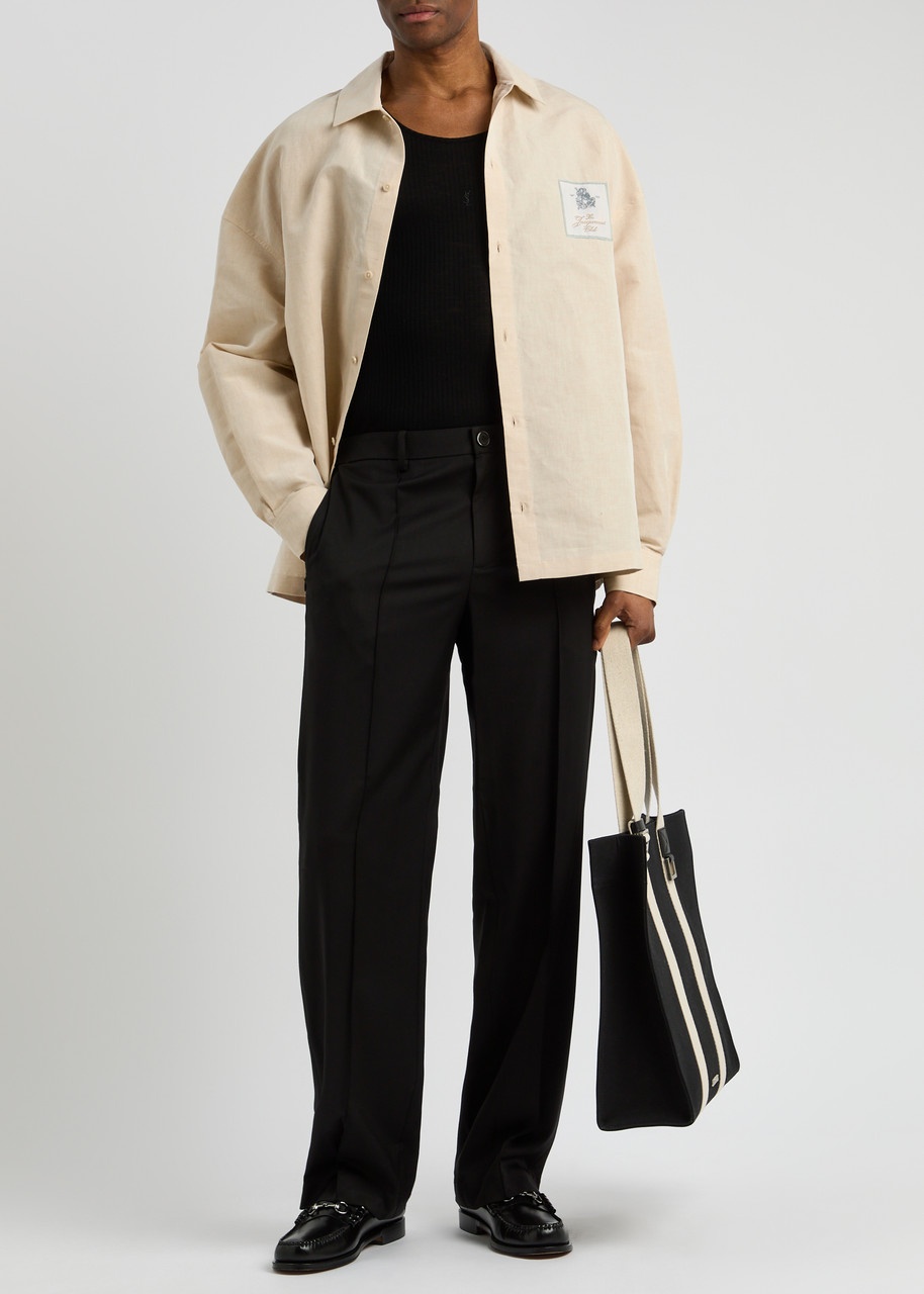 Jacquemus La Chemise Atelier Linen-blend Shirt - 4