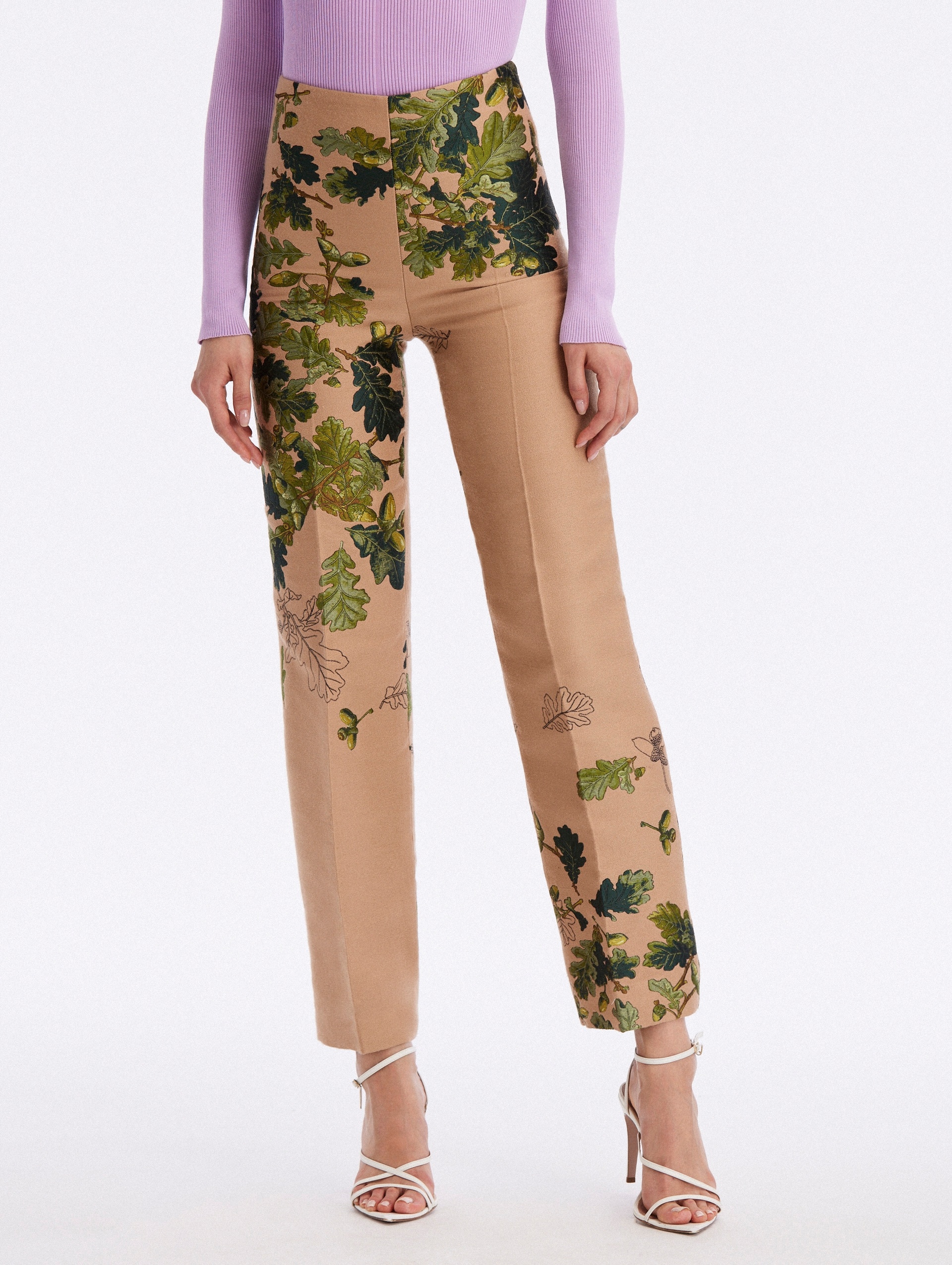 ACORN JACQUARD PANTS - 3