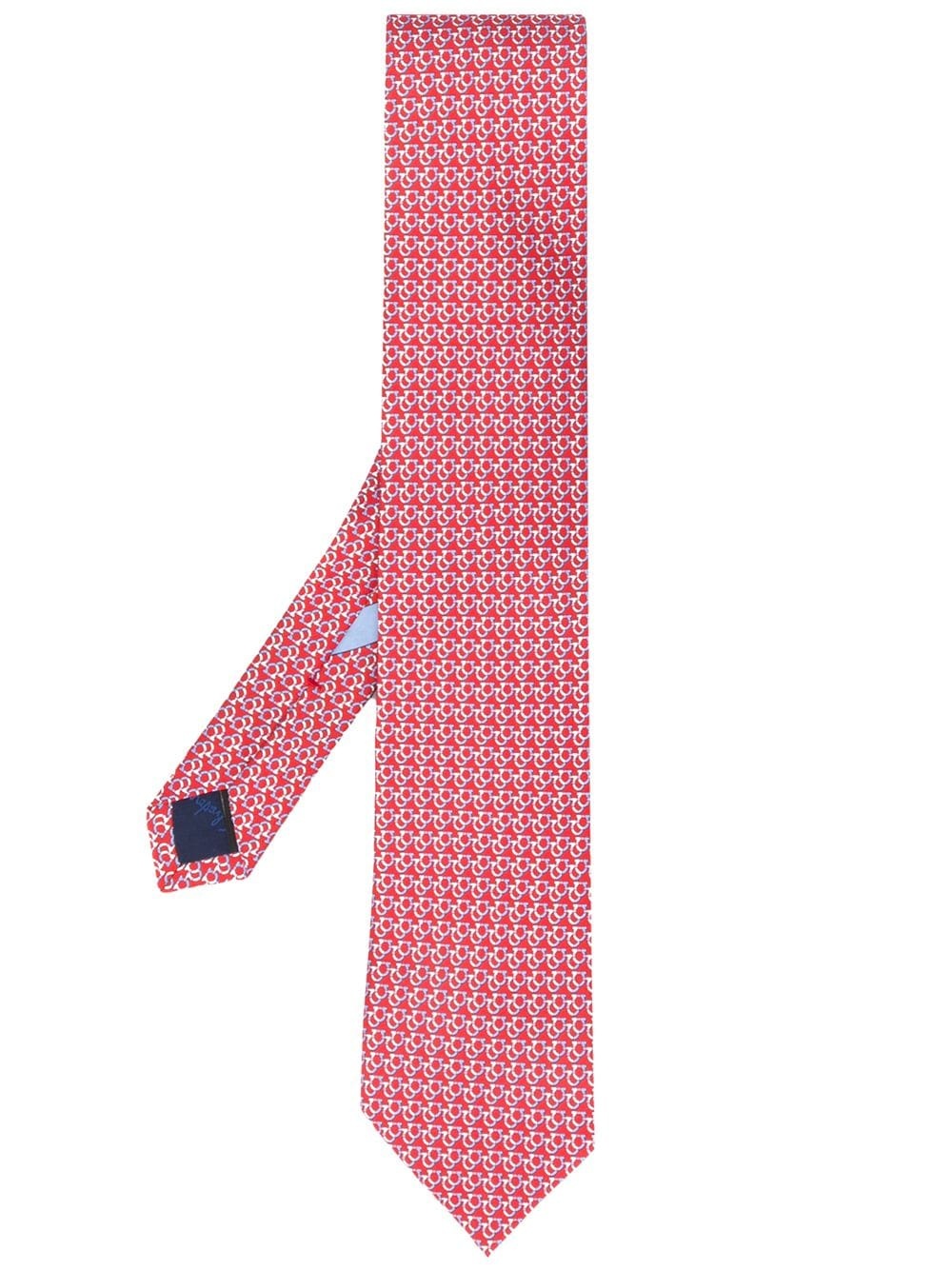 Gancini-print tie - 1