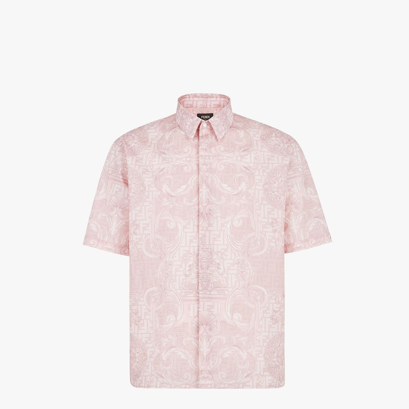 Fendace pink cotton shirt 1