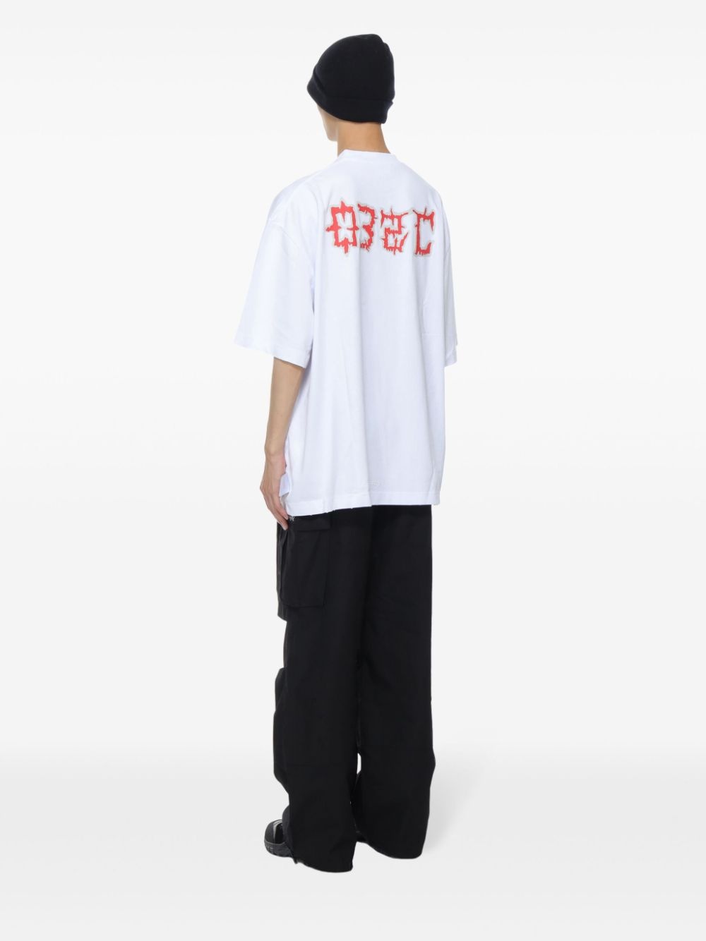 On Fire organic cotton T-shirt - 4