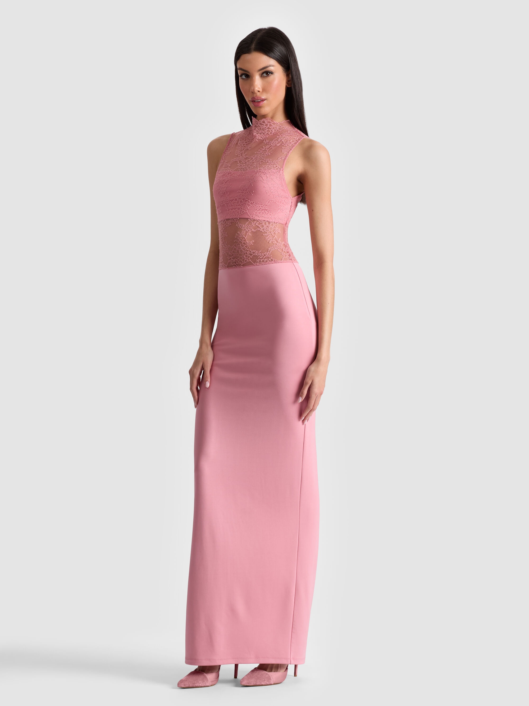 NICHOL LACE MAXI DRESS - 6