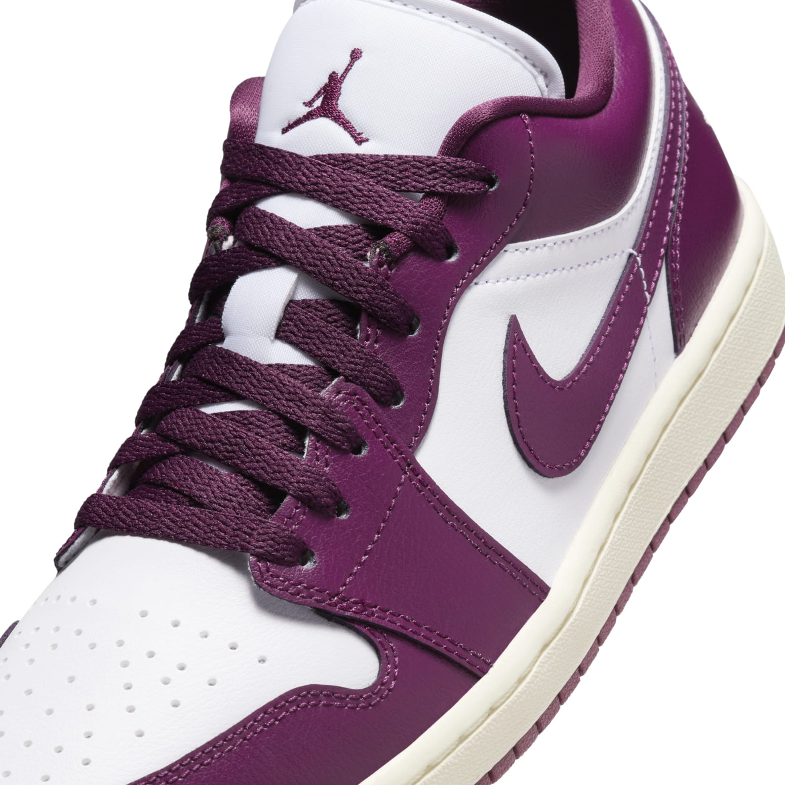 (WMNS) Air Jordan 1 Low 'White Fireberry' DC0774-161 - 7