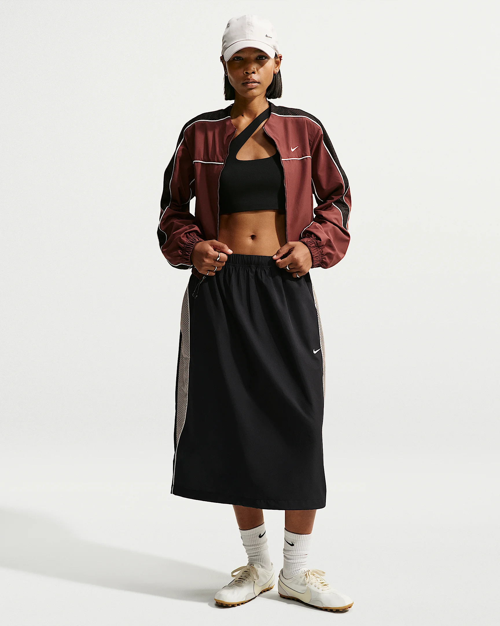 Nike Sportswear Women's Loose Parachute Midi Skirt - 1